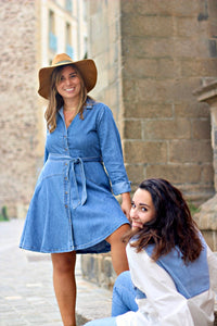 Robe Angélique en jean