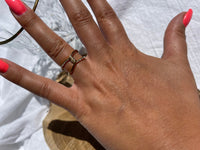 Bague dorée Riga - Gisèle