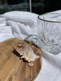 Bague dorée Riga - Gisèle