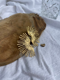 Boucles d'oreilles dorées Arezzo - Gisèle