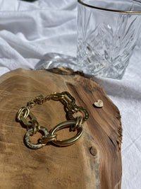 Bracelet Dares doré - Gisèle