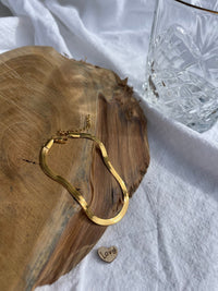 Bracelet Moonie doré - Gisèle