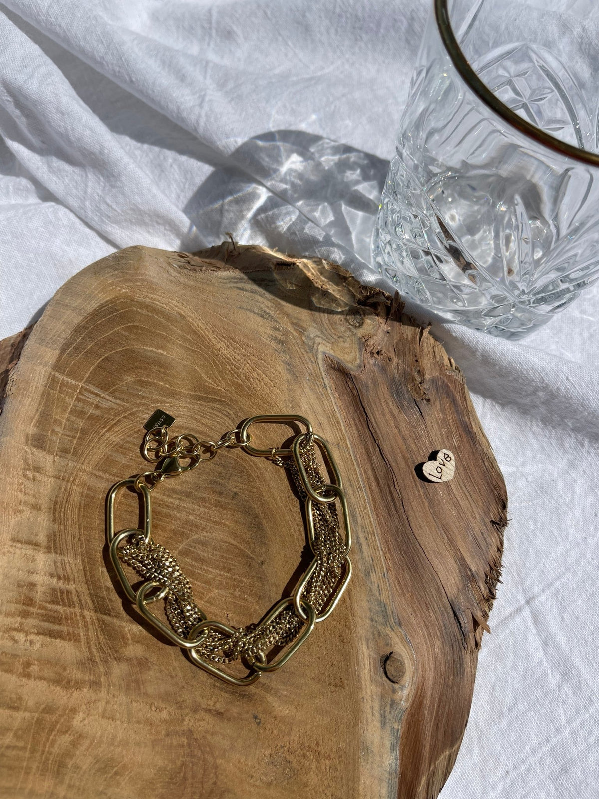 Bracelet Parla doré - Gisèle