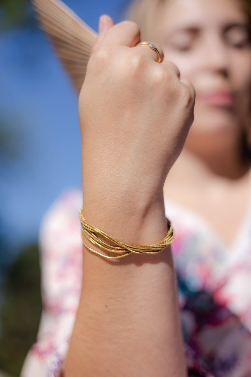 Bracelet Sumi doré - Gisèle