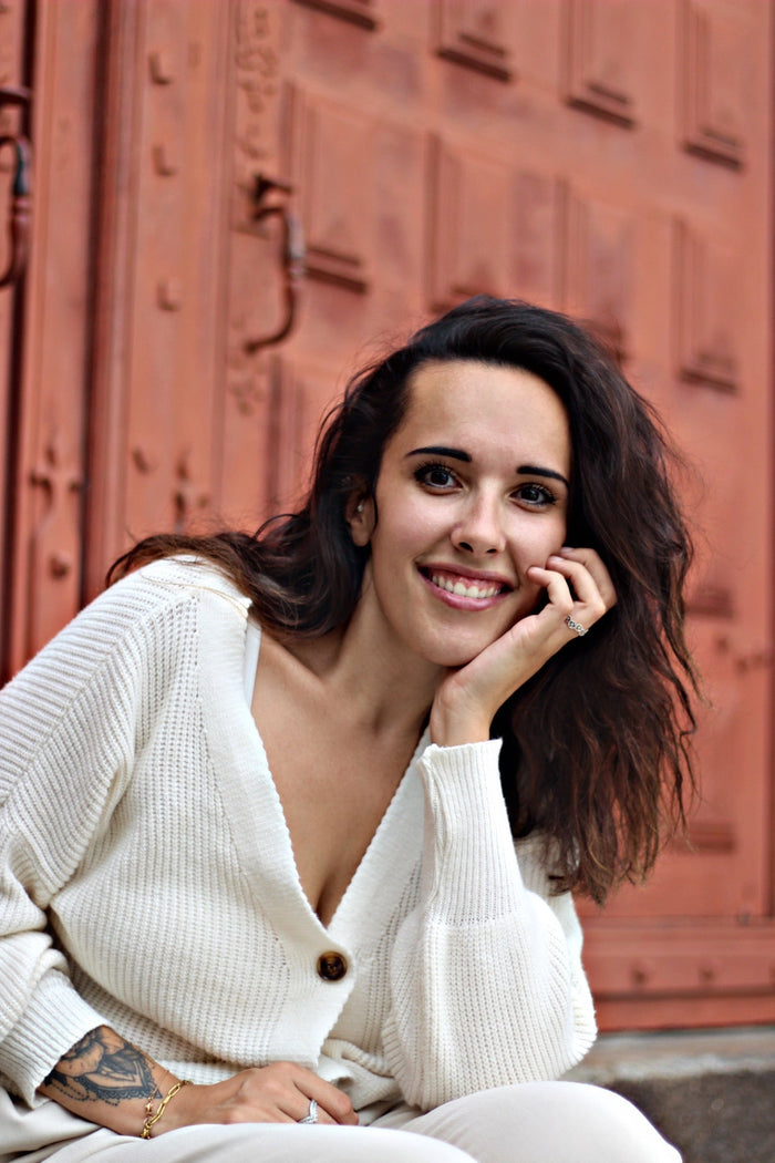 Gilet beige Gabrielle - Gisèle