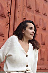 Gilet beige Gabrielle - Gisèle