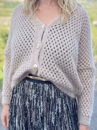 Gilet Hortense beige - Gisèle