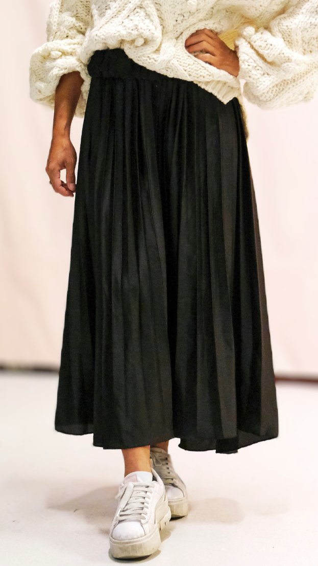 Jupe Marguerite noire - Gisèle