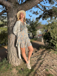 Robe Blanche beige - Gisèle