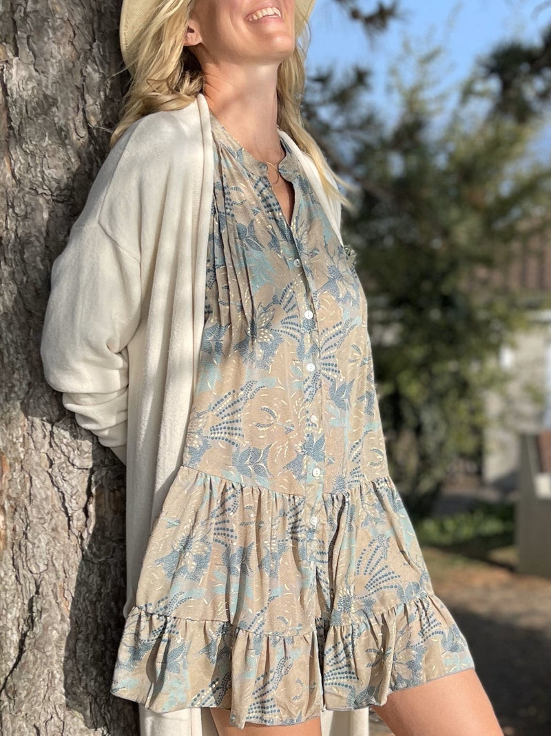 Robe Blanche beige - Gisèle