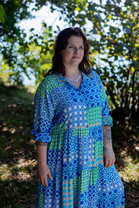 Robe Bleue Athènes - Gisèle