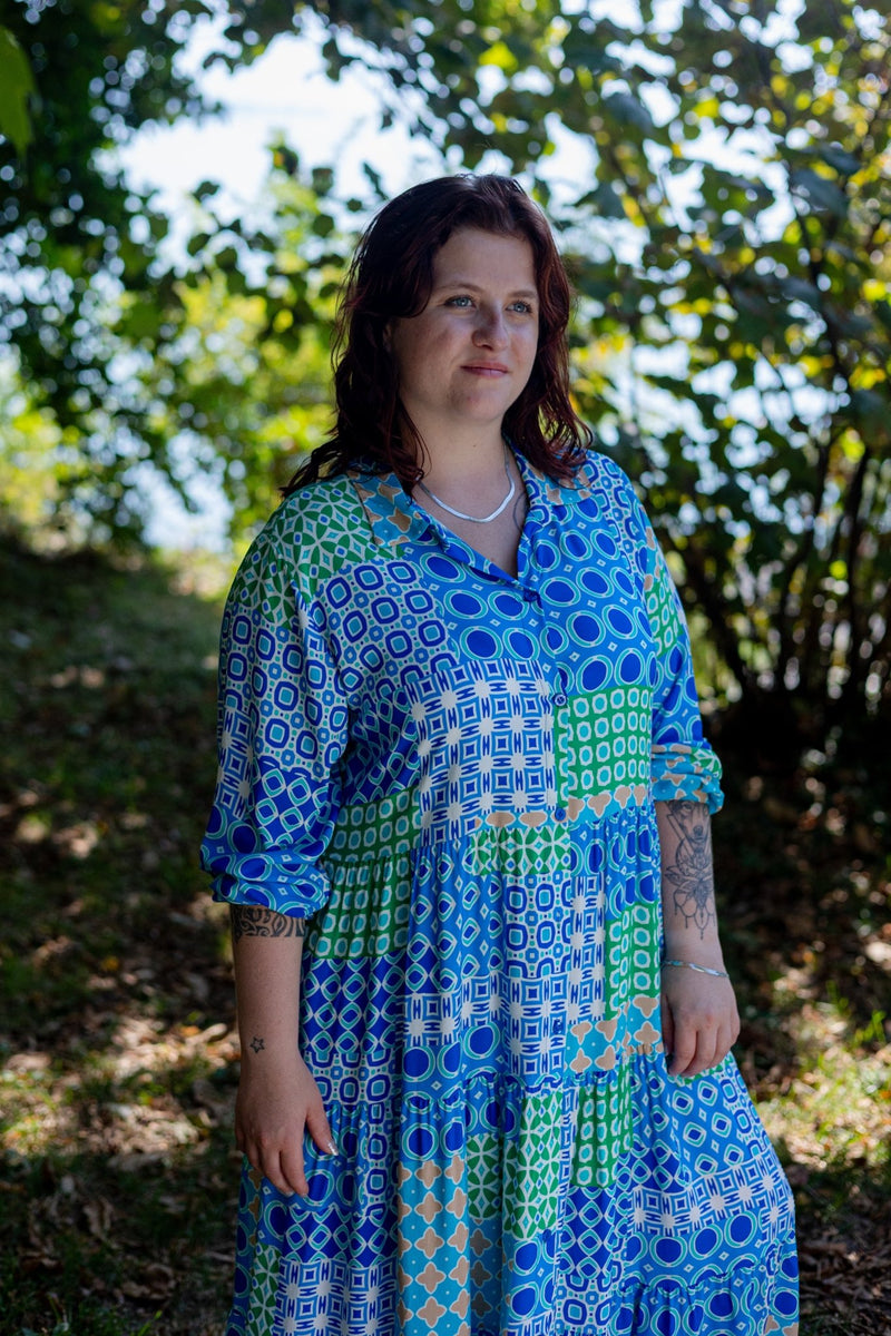Robe Bleue Athènes - Gisèle