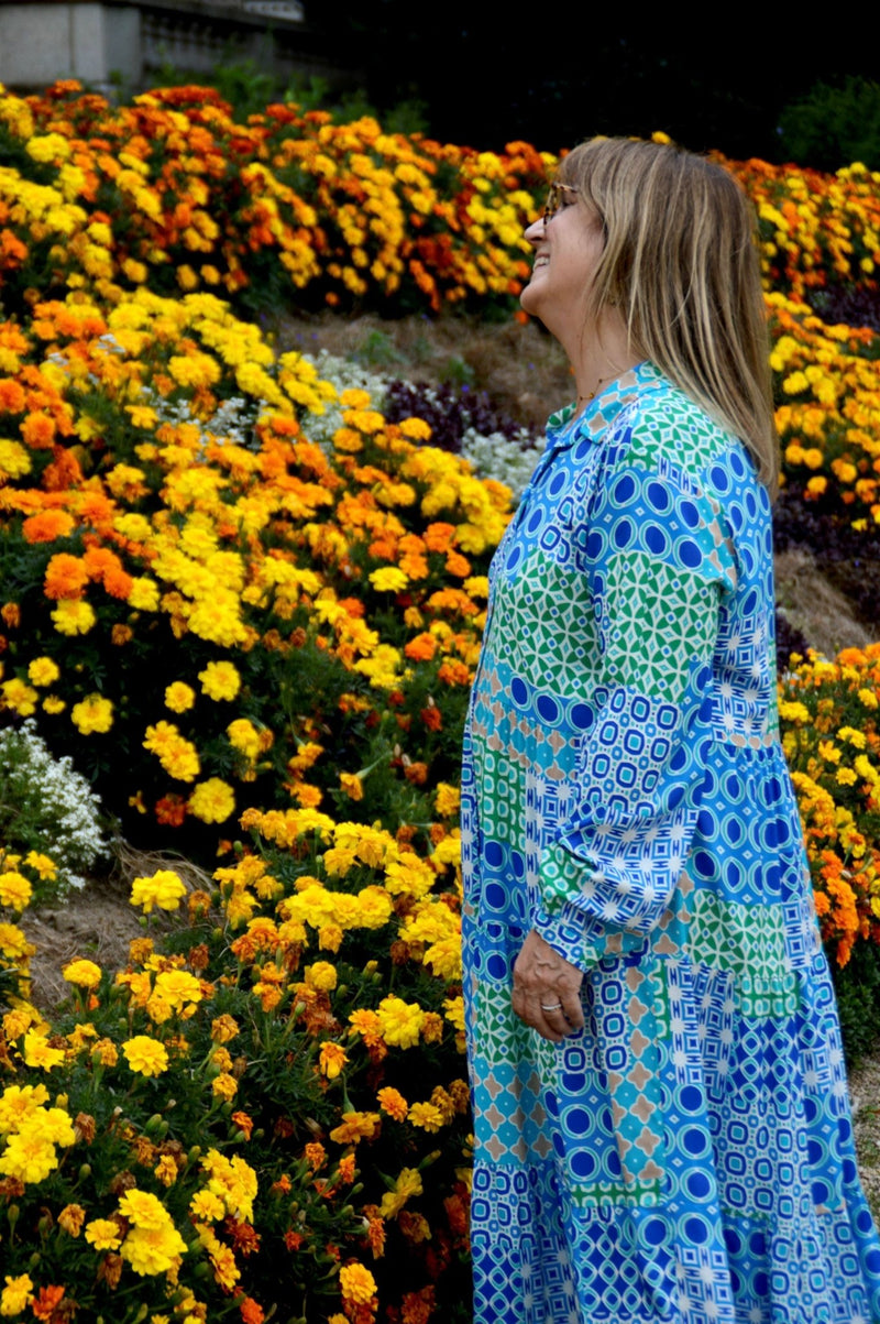 Robe Bleue Athènes - Gisèle