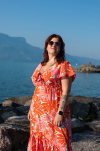 Robe Capri fleurie - Gisèle