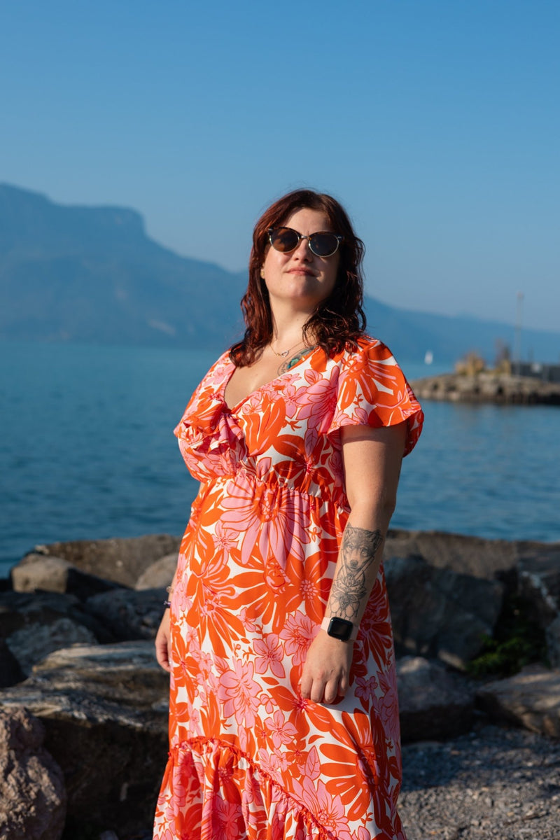 Robe Capri fleurie - Gisèle