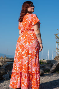 Robe Capri fleurie - Gisèle