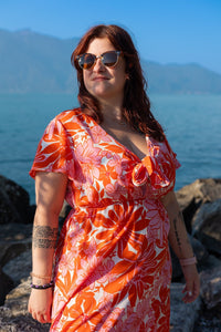 Robe Capri fleurie - Gisèle