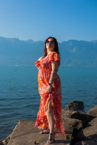 Robe Capri fleurie - Gisèle