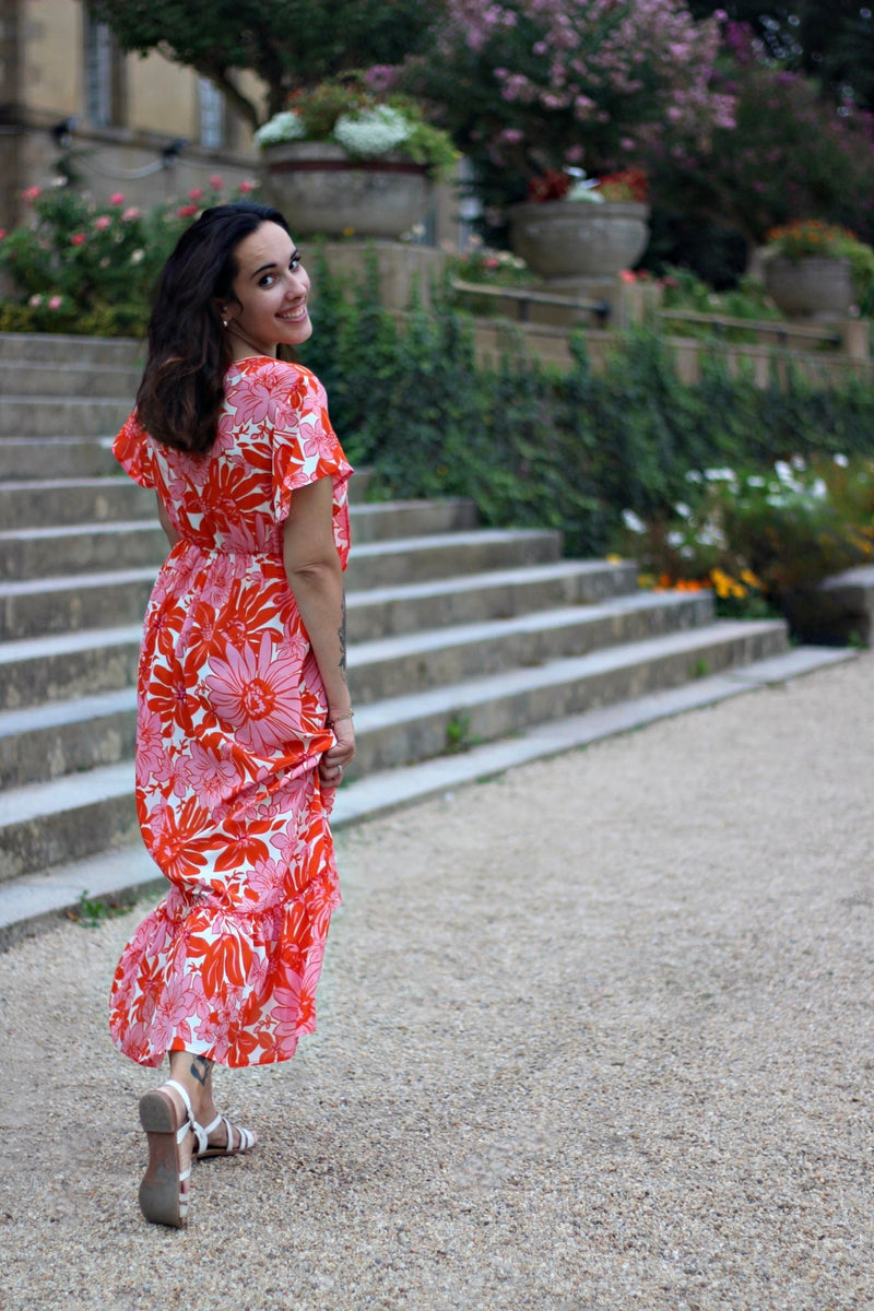 Robe Capri fleurie - Gisèle