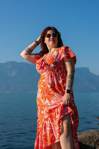 Robe Capri fleurie - Gisèle