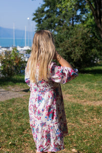 Robe Corinthe blanche - Gisèle