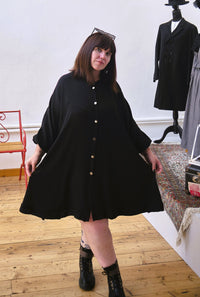Robe noire Apolline - Gisèle