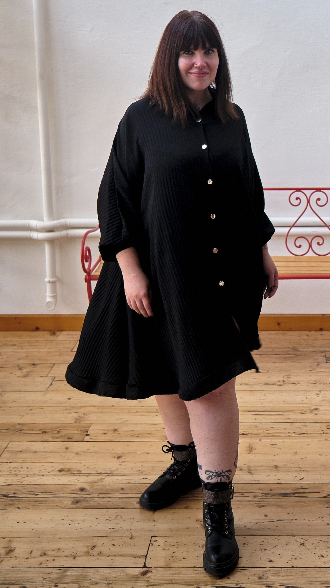 Robe noire Apolline - Gisèle
