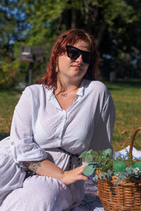 Robe Quiberon imprimée - Gisèle