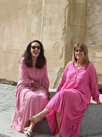Robe Quiberon imprimée - Gisèle