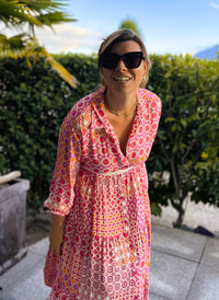 Robe rose Athènes - Gisèle