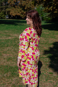 Robe rose Positano - Gisèle