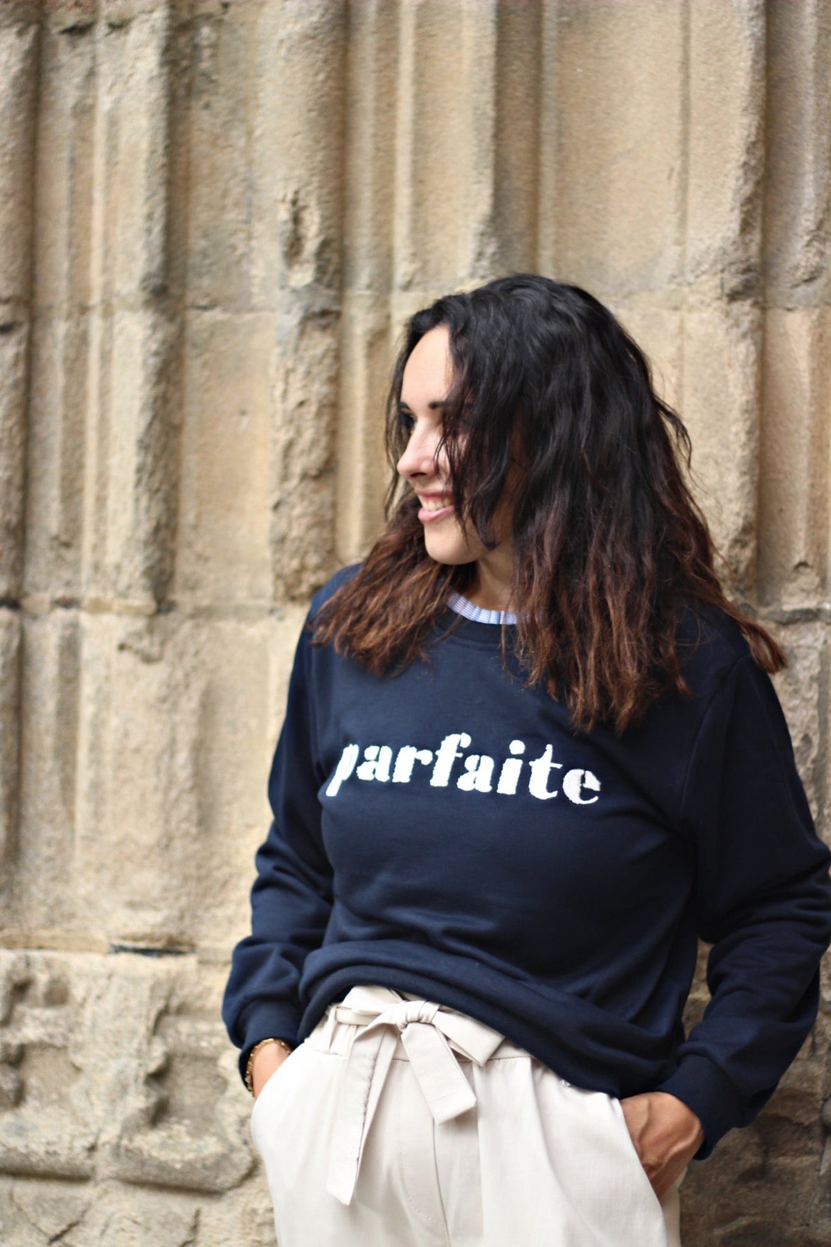 Sweat Céline bleu marine - Gisèle