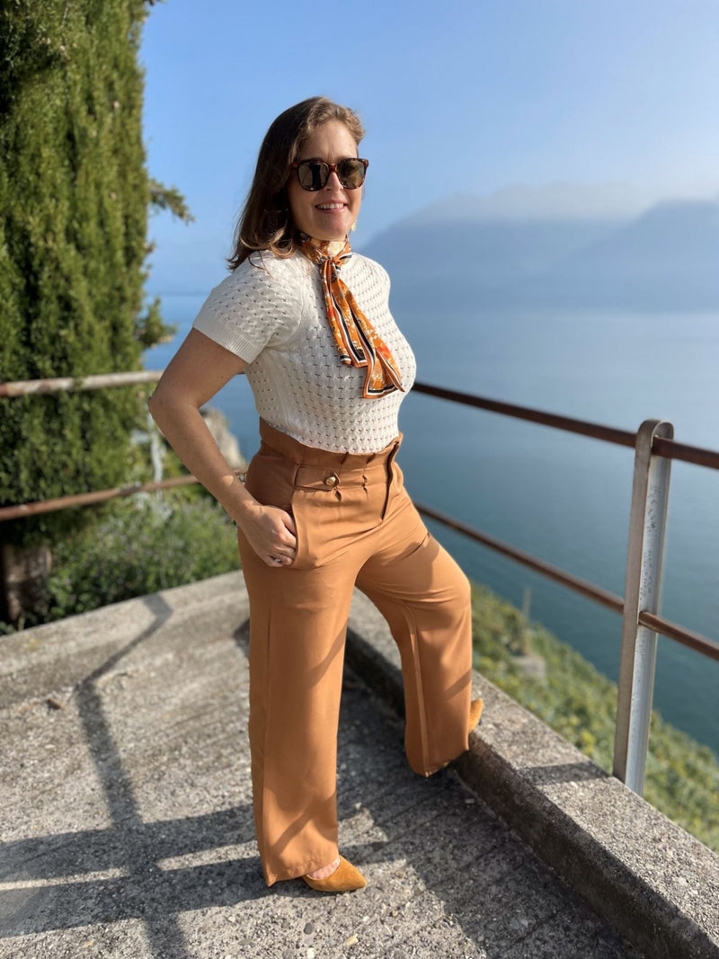 Top beige Flavie - Gisèle