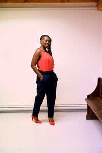 Top Clarisse terracotta - Gisèle