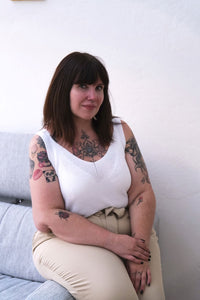 Top Octavie blanc - Gisèle